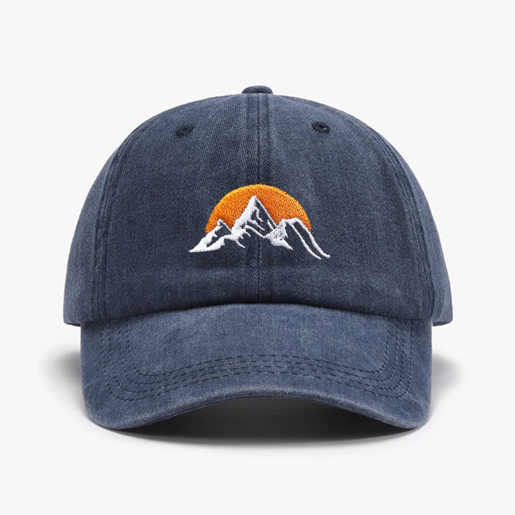 casquette tendance motif ensoleillé