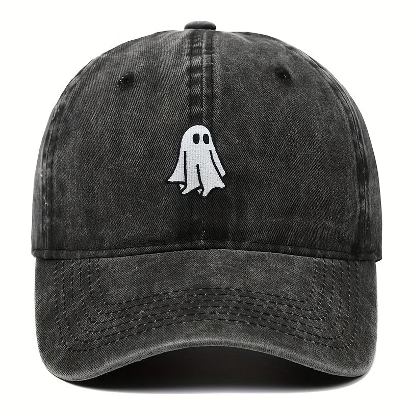 casquette tendance avec motif de fantôme