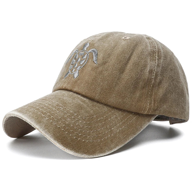 casquette tendance avec motif tortue