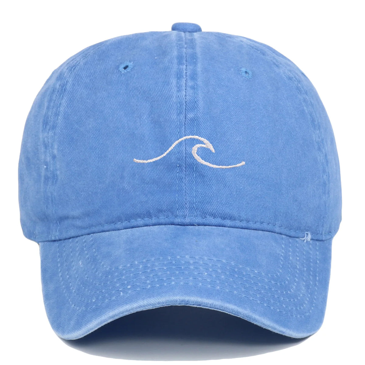 casquette tendance motif vagues en coton