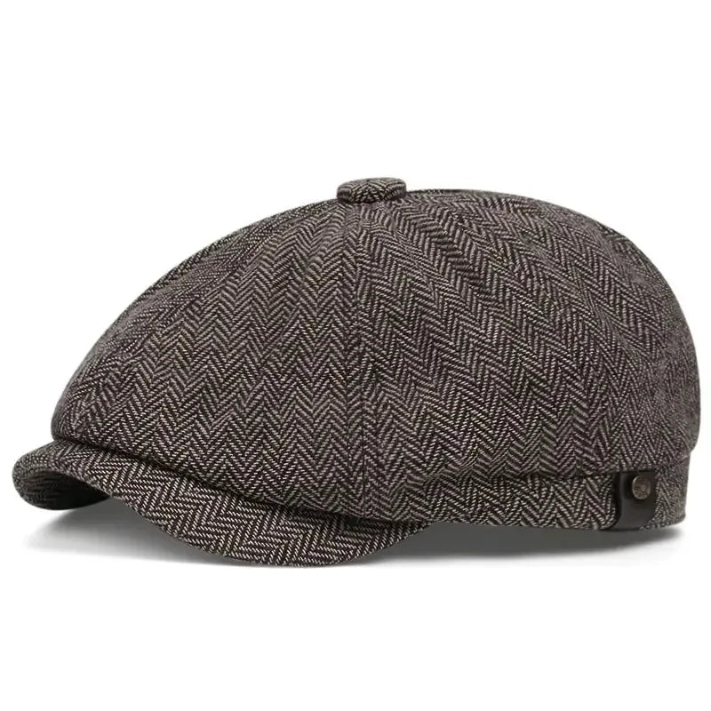 casquette en tissu tweed à motif Image