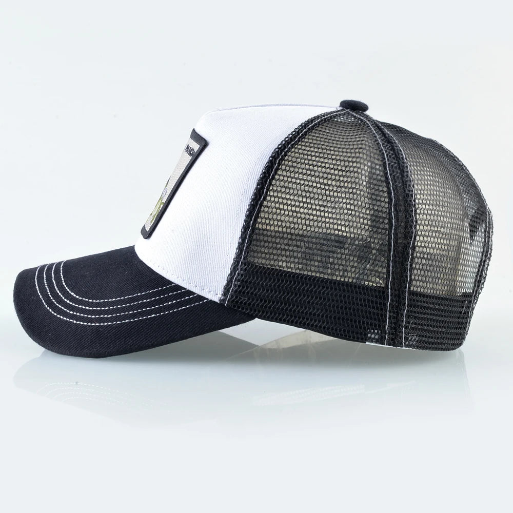 casquette trucker panda respirante