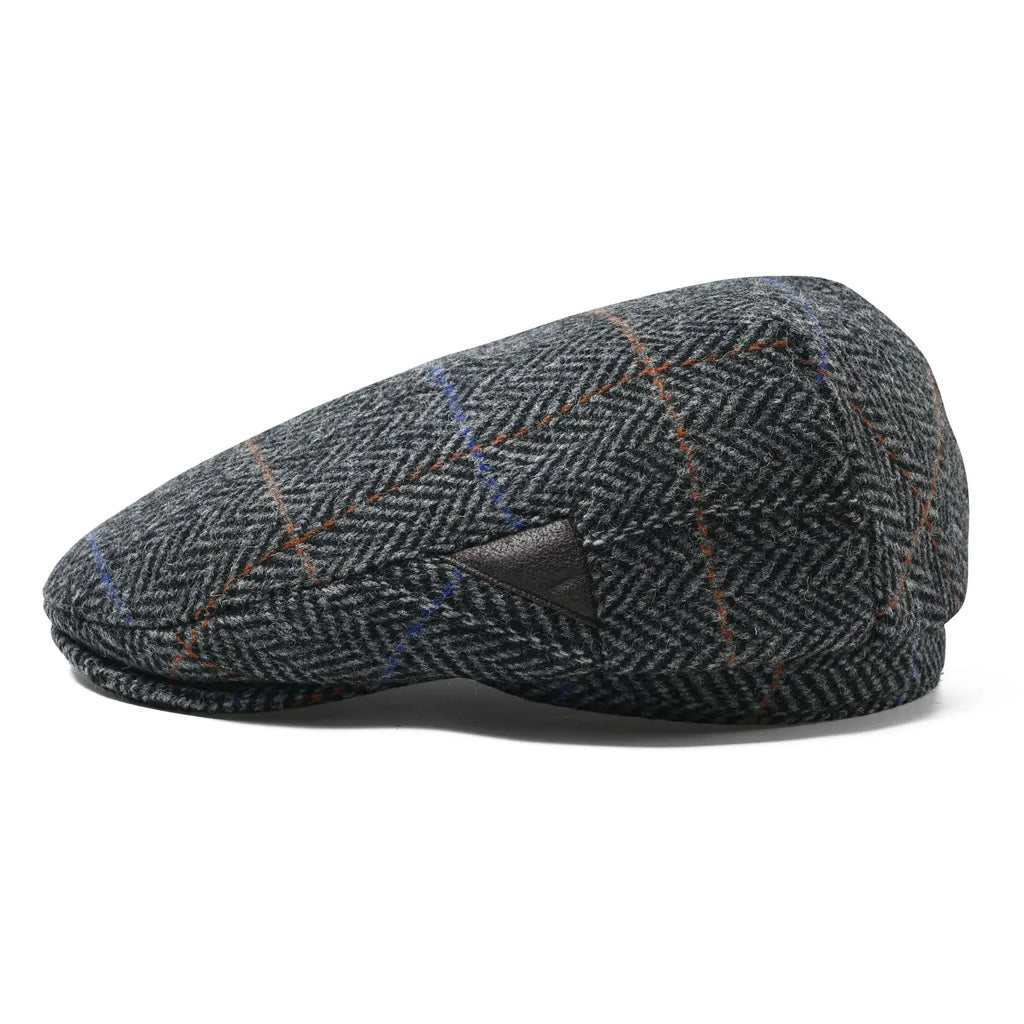 casquette en tweed irlandais