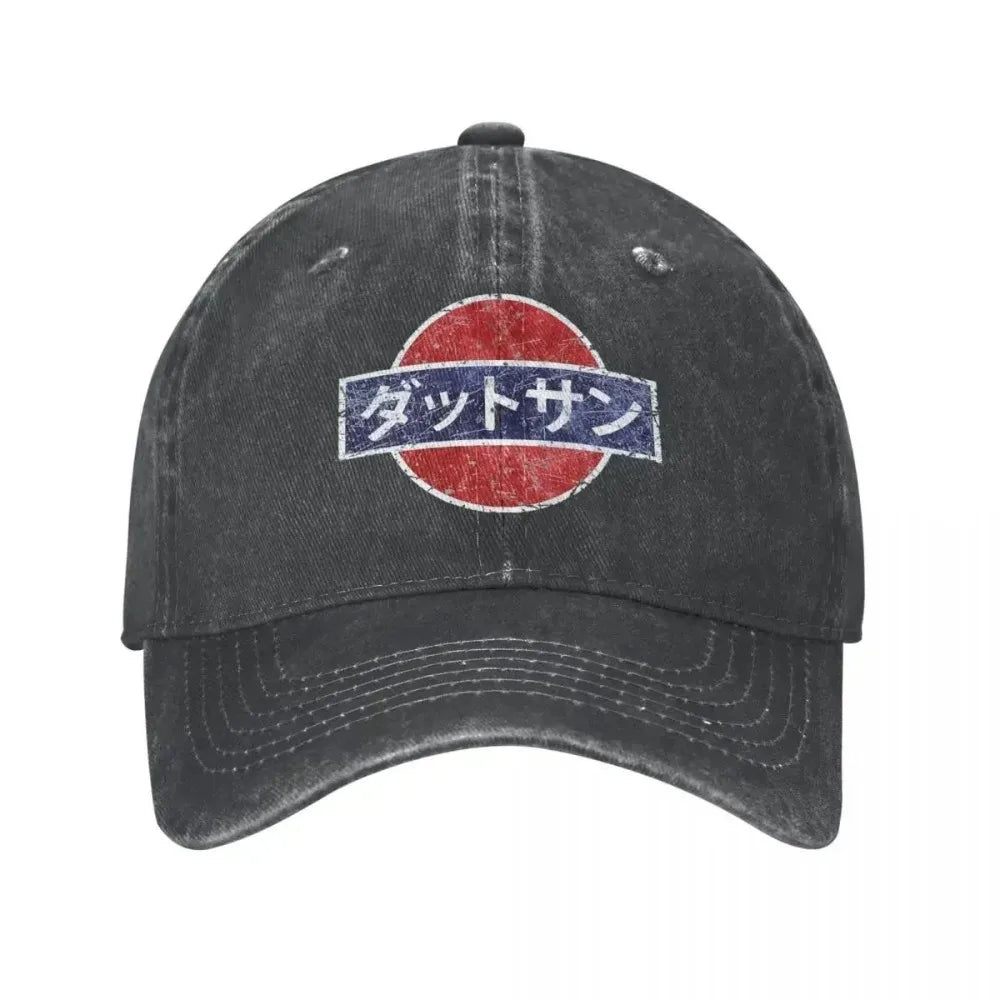 Casquette vintage avec motif japonais "Datsun"