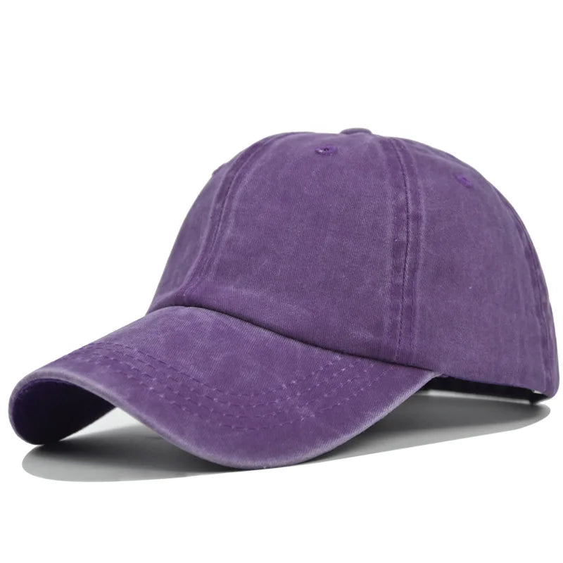 casquette vintage avec visière courbée