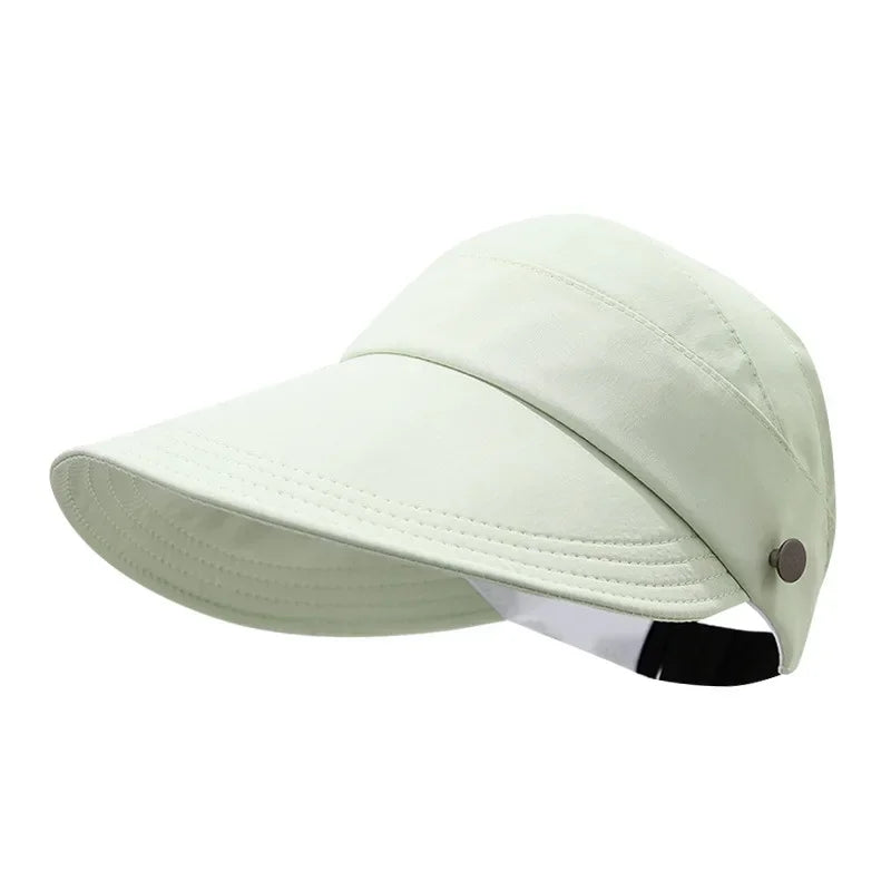 Casquette visière anti uv femme