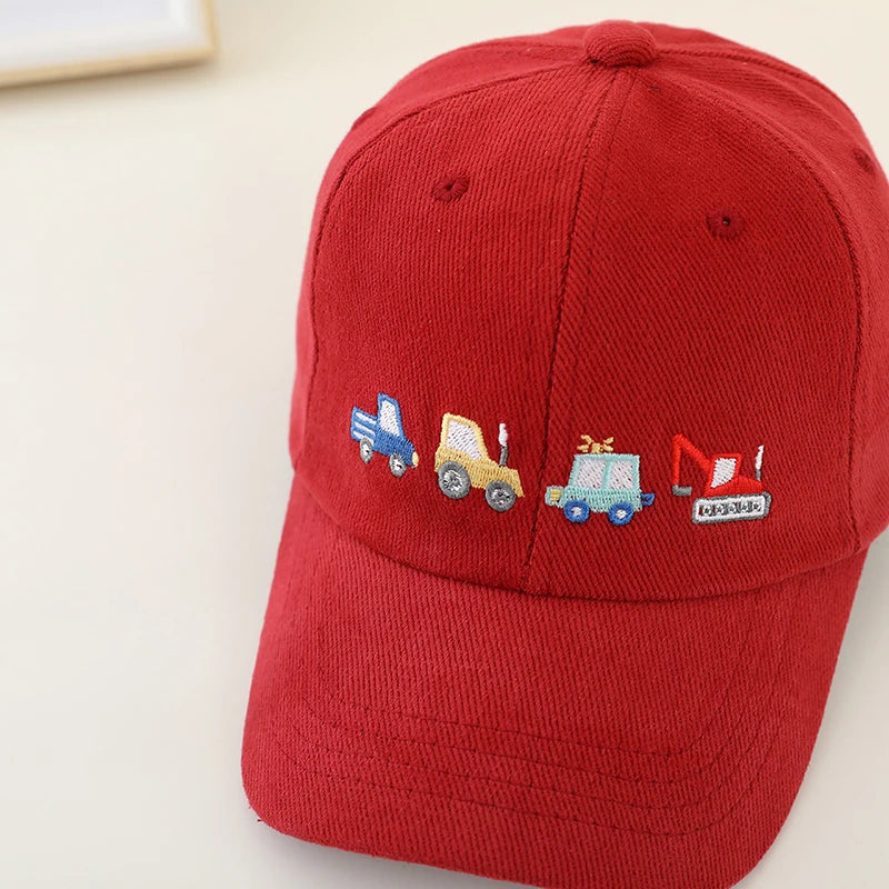 chapeau baseball avec motif de camions Image