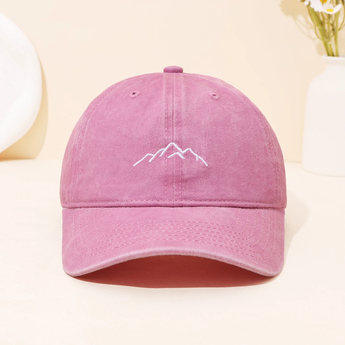 chapeau baseball rétro avec motif