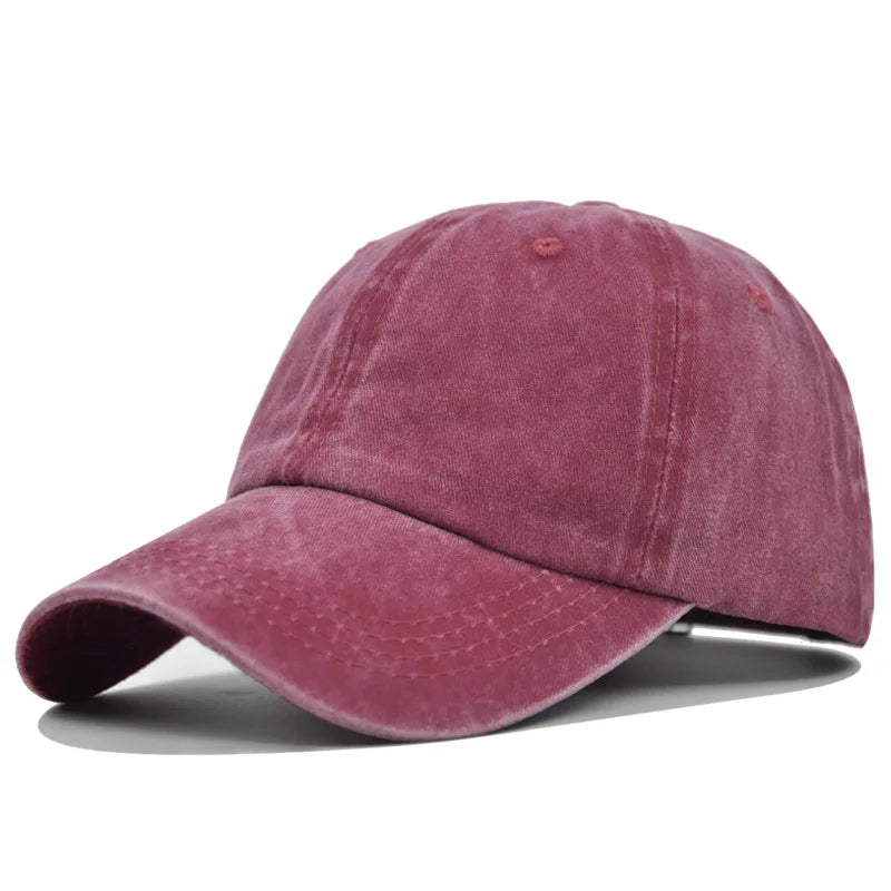 chapeau délavé en tissu léger