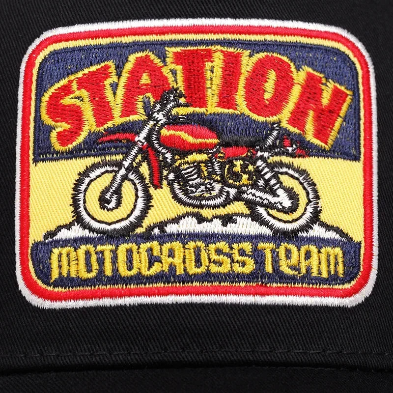 chapeau trucker style vintage