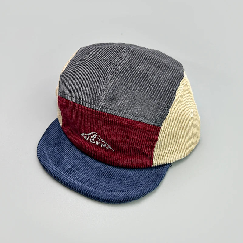 headwear 5 panel en velours