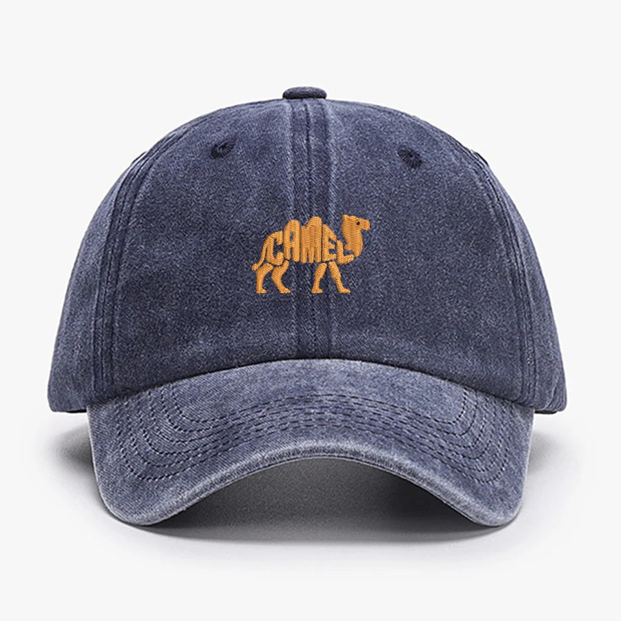 motif chameau casquette style baseball